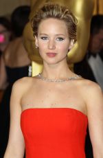 JENNIFER LAWRENCE at 86th Annual Academy Awards in Hollywood