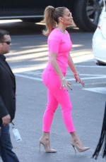 JENNIFER LOPEZ Arrives at American Idol Studios in West Hollywood
