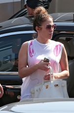 JENNIFER LOPEZ Arrives to CBS Studios in Studio City