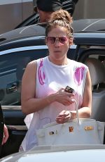 JENNIFER LOPEZ Arrives to CBS Studios in Studio City