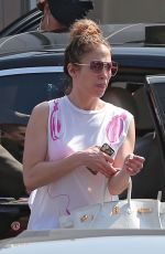 JENNIFER LOPEZ Arrives to CBS Studios in Studio City