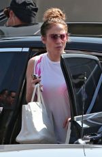JENNIFER LOPEZ Arrives to CBS Studios in Studio City