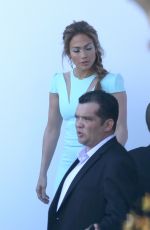 JENNIFER LOPEZ at American Idol Studios in West Hollywood
