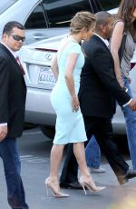 JENNIFER LOPEZ at American Idol Studios in West Hollywood
