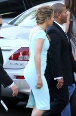 JENNIFER LOPEZ at American Idol Studios in West Hollywood