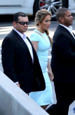 JENNIFER LOPEZ at American Idol Studios in West Hollywood