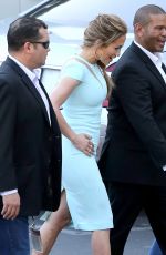 JENNIFER LOPEZ at American Idol Studios in West Hollywood