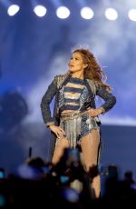 JENNIFER LOPEZ Performs at the Meydan Racecourse in Dubai