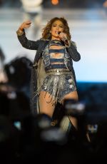JENNIFER LOPEZ Performs at the Meydan Racecourse in Dubai