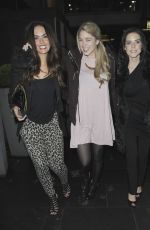 JENNIFER METCALFE, AMANDA CLAPHAM and STEPHAINE WARING Out in Manchester