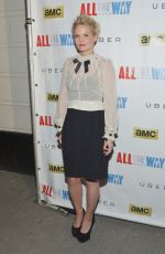 JENNIFER MORRISON at All the Way Opening Night in New York