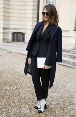 JESSICA ALBA at Christian Dior Fashion Show in Paris