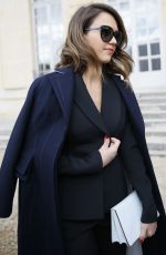 JESSICA ALBA at Christian Dior Fashion Show in Paris