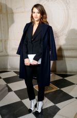 JESSICA ALBA at Christian Dior Fashion Show in Paris