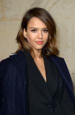 JESSICA ALBA at Christian Dior Fashion Show in Paris