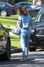 JESSICA ALBA Heading to a Party in Los Angeles