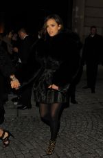 JESSICA ALBA Leaves Porter Magazine Party in Paris