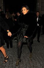 JESSICA ALBA Leaves Porter Magazine Party in Paris