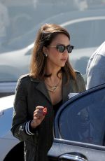 JESSICA ALBA Out and About in Brentwood