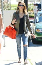 JESSICA ALBA Out and About in Brentwood