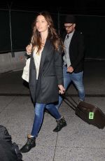 JESSICA BIEL and Justin Timberlake Arrives at LAX Airport