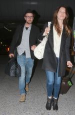 JESSICA BIEL and Justin Timberlake Arrives at LAX Airport