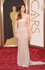 JESSICA BIEL at 86th Annual Academy Awards in Hollywood