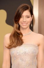 JESSICA BIEL at 86th Annual Academy Awards in Hollywood