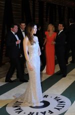 JESSICA BIEL at Vanity Fair Oscar Party in Hollywood