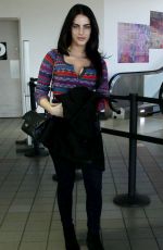 JESSICA LOWNDES Arrives at LAX Airport