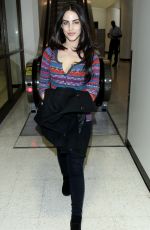 JESSICA LOWNDES Arrives at LAX Airport