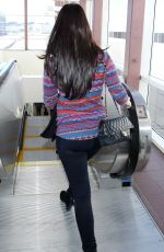 JESSICA LOWNDES Arrives at LAX Airport