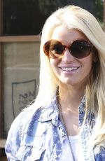 JESSICA SIMPSON in DAisy Dukes Out in Malibu