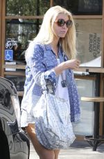 JESSICA SIMPSON in DAisy Dukes Out in Malibu