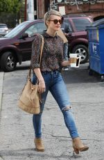 JULIANNE HOUGH Grabbs Some Coffee in Los Angeles