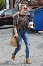 JULIANNE HOUGH Grabbs Some Coffee in Los Angeles