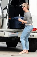 JULIANNE HOUGH in Ripped Jeans Out in Los Angeles