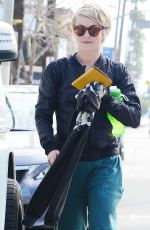 JULIANNE HOUGH Takes Her Dogs for a Walk in Los Angeles