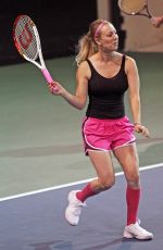 KALEY CUOCOC at at Charity Tennis Match in Calabasas