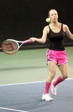 KALEY CUOCOC at at Charity Tennis Match in Calabasas