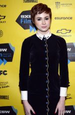 KAREN GILLIAN at Oculus Premiere at 2014 SXSW Festival in Austin