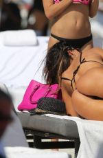 KARINA JELINEK in Bikini on the Beach in Miami