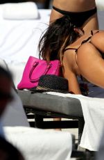 KARINA JELINEK in Bikini on the Beach in Miami
