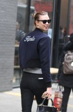 KARLIE KLOSS on Her Way to Milk Studios