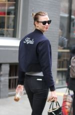 KARLIE KLOSS on Her Way to Milk Studios