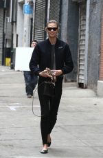 KARLIE KLOSS on Her Way to Milk Studios