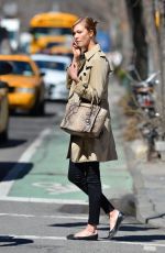 KARLIE KLOSS Out and About in New York