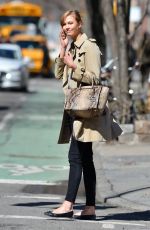 KARLIE KLOSS Out and About in New York