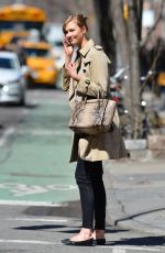 KARLIE KLOSS Out and About in New York