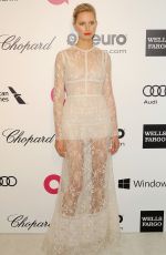 KAROLINA KURKOVA at Elton John Aids Foundation Oscar Party in Los Angeles